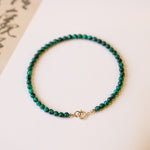 3mm Malachite Green  Bracelets Mall Crystal - Heritage cosmetics and beauty care