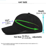 Stereo Embroidered Peaked Cap Hard Top Men's And Women's Hats Sun Hat - Heritage cosmetics and beauty care