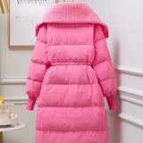 Large Lapel Padded Cotton-padded Jacket Outerwear Tide