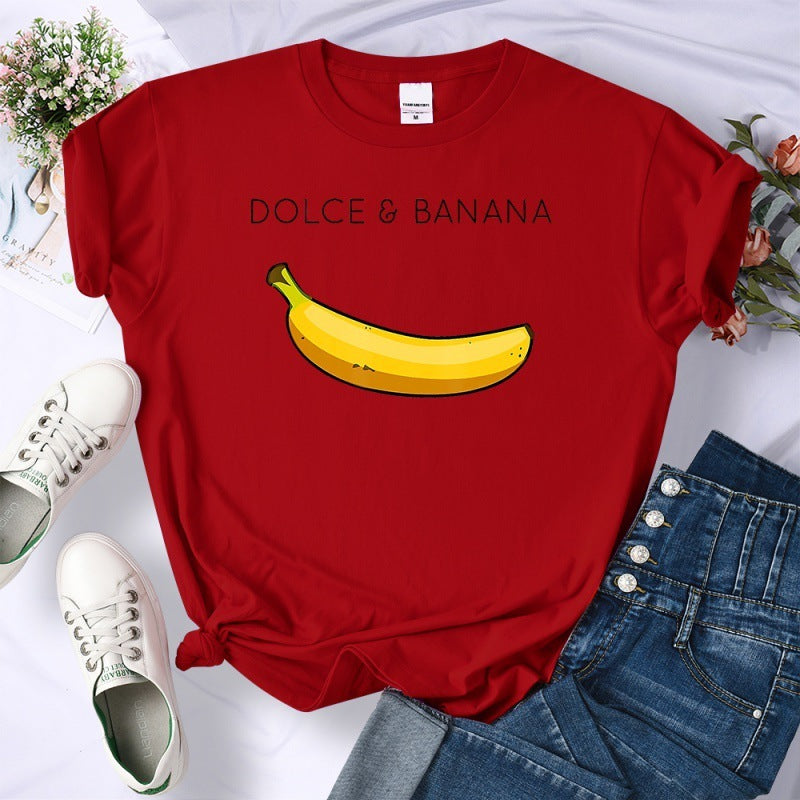 Dolce Banana Anime Printed T Shirts - Heritage cosmetics and beauty care