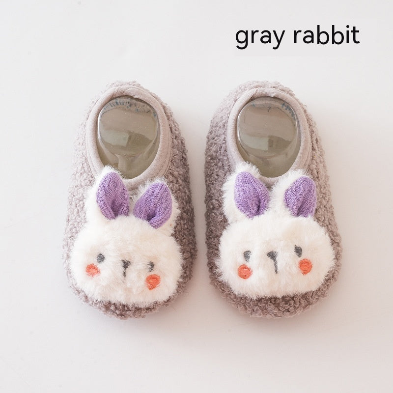 Cute Rabbit Autumn And Winter Room Socks - Heritage cosmetics and beauty care