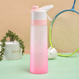 Spray Water Bottle For Girls Outdoor Sport Fitness Water Cup Large Capacity Spray Bottle Drinkware Travel Bottles Kitchen Gadgets - Heritage cosmetics and beauty care