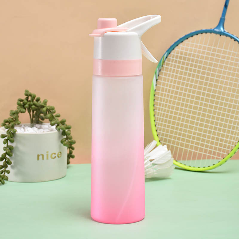 Spray Water Bottle For Girls Outdoor Sport Fitness Water Cup Large Capacity Spray Bottle Drinkware Travel Bottles Kitchen Gadgets - Heritage cosmetics and beauty care