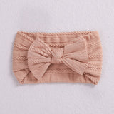 Baby Hair Accessories Elastic Head Bandwidth Edge Nylon Bow Headband For Children - Heritage cosmetics and beauty care