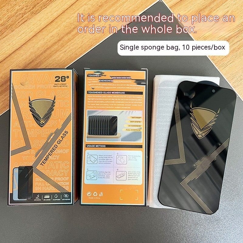 Anti-peep Film HD 8 Glass Protector 12pro Tempered Glass Screen Protector For Mobile Phone Wholesale Heritage cosmetics and beauty care