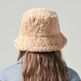 Lambswool Fisherman Hat Winter Warm Fashionable Solid Color Hats For Women - Heritage cosmetics and beauty care