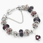 Crystal Beads Bracelets & Bangles Snake Chain Charm Bracelets For Women Jewellery - Heritage cosmetics and beauty care