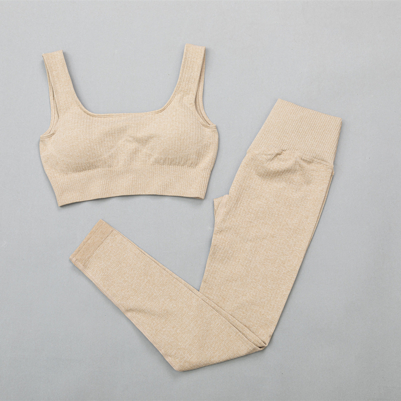 Sports seamless fitness bra set - Heritage cosmetics and beauty care