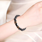 Black Buddhist Bracelets Ethnic Retro Style - Heritage cosmetics and beauty care