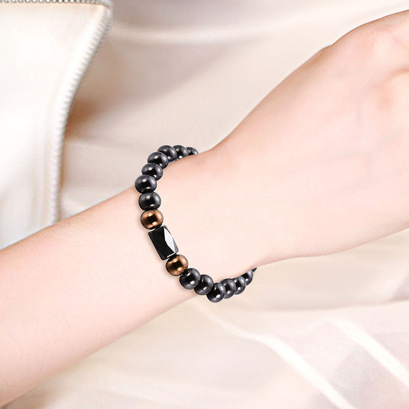 Black Buddhist Bracelets Ethnic Retro Style - Heritage cosmetics and beauty care