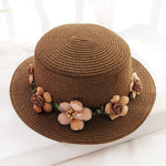 Women's Sun Garland Beach Outdoor Top Hat Sun Protection - Heritage cosmetics and beauty care