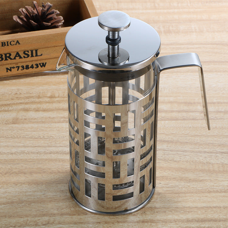 Stainless Steel French Presses Coffee Maker Filter Cup Heritage cosmetics and beauty care