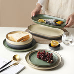 Wind Simple Bowl And Plate Combination Tableware And Tableware - Heritage cosmetics and beauty care