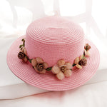 Women's Sun Garland Beach Outdoor Top Hat Sun Protection - Heritage cosmetics and beauty care