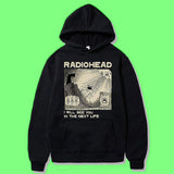 Vintage Radiohead Hoodie Men Fashion Oversized Hoodies - Heritage cosmetics and beauty care