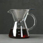 400ml glass hand coffee maker Heritage cosmetics and beauty care