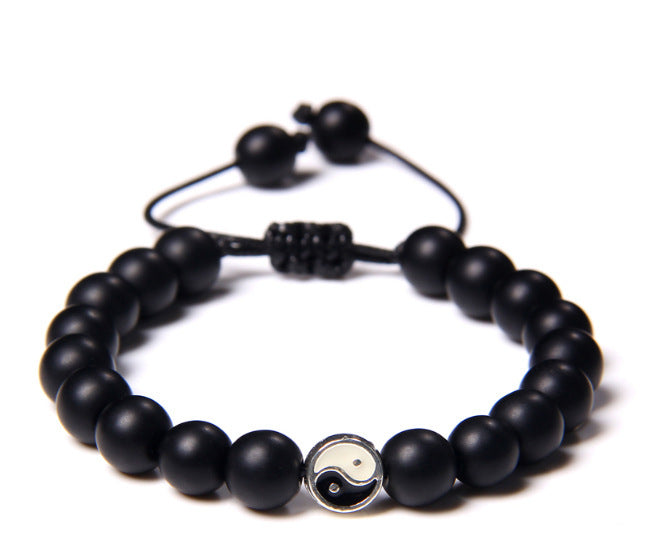 Buddha Beads Bracelets Volcanic Stone Crown - Heritage cosmetics and beauty care