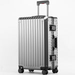 All-aluminum Magnesium Alloy Trolley Case Business Luggage - Heritage cosmetics and beauty care