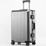 All-aluminum Magnesium Alloy Trolley Case Business Luggage - Heritage cosmetics and beauty care