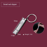 Stainless Steel Folding Nail Clippers Anti-splash With File - Heritage cosmetics and beauty care