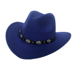 Punk Style Cowboy Hats And Felt For Men And Women - Heritage cosmetics and beauty care