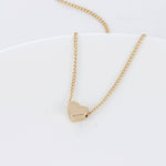 Simple Fashion Gold Color Double-sided Love Pendant Necklaces Clavicle Chains Necklace Women Jewelry Valentines Day Gift - Heritage cosmetics and beauty care Heritage cosmetics and beauty care 0 Heritage cosmetics and beauty care 12.00