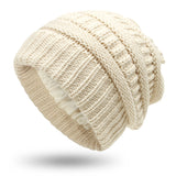 Hats Women's Protective Hairstyles, Warm Woolen Knit Satin Hats - Heritage cosmetics and beauty care