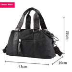 Fashion Men's Retro Canvas Out Luggage Business Travel Handbag - Heritage cosmetics and beauty care