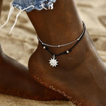 Sun Pendant Anklets Women New Stone Beads Shell Anklet - Heritage cosmetics and beauty care