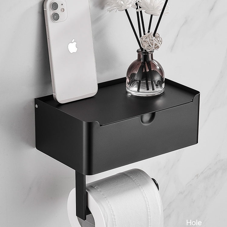 Stainless Steel Tissue Wet Tissue Box Toilet Paper Holder Punch-free Mobile Phone Roll Stand - Heritage cosmetics and beauty care