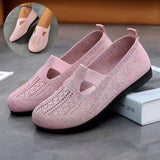 Women Flats Shoes Breathable Mesh Shoes Summer Light Loafers - Heritage cosmetics and beauty care