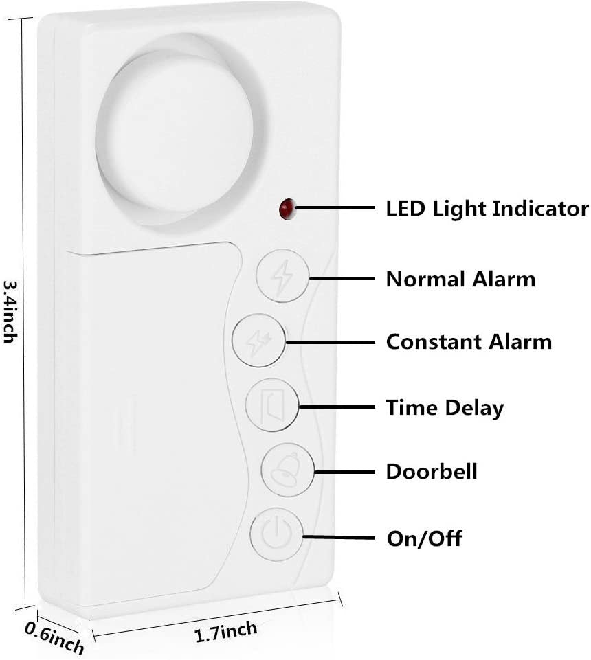 Door Closing Bell Reminder Burglar Alarm Household - Heritage cosmetics and beauty care