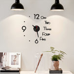 Wall Clock Diy Clock Mute Clock Sticken On The Wall - Heritage cosmetics and beauty care