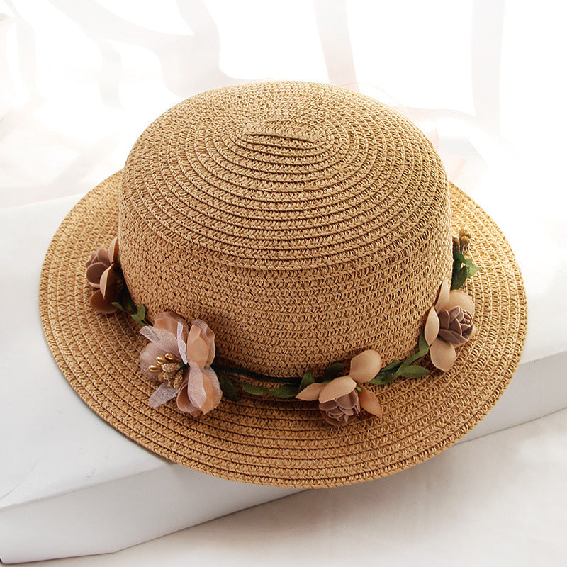 Women's Sun Garland Beach Outdoor Top Hat Sun Protection - Heritage cosmetics and beauty care