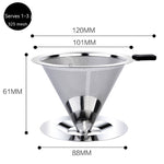 Borosilicate Glass Hand Made Maker Cloud Pot Filter Cup Filter Coffeepot Household Coffee Pot Heritage cosmetics and beauty care