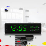 Electronic Wall Clock Room Bedside Big Digital Living Room Alarm Clock - Heritage cosmetics and beauty care