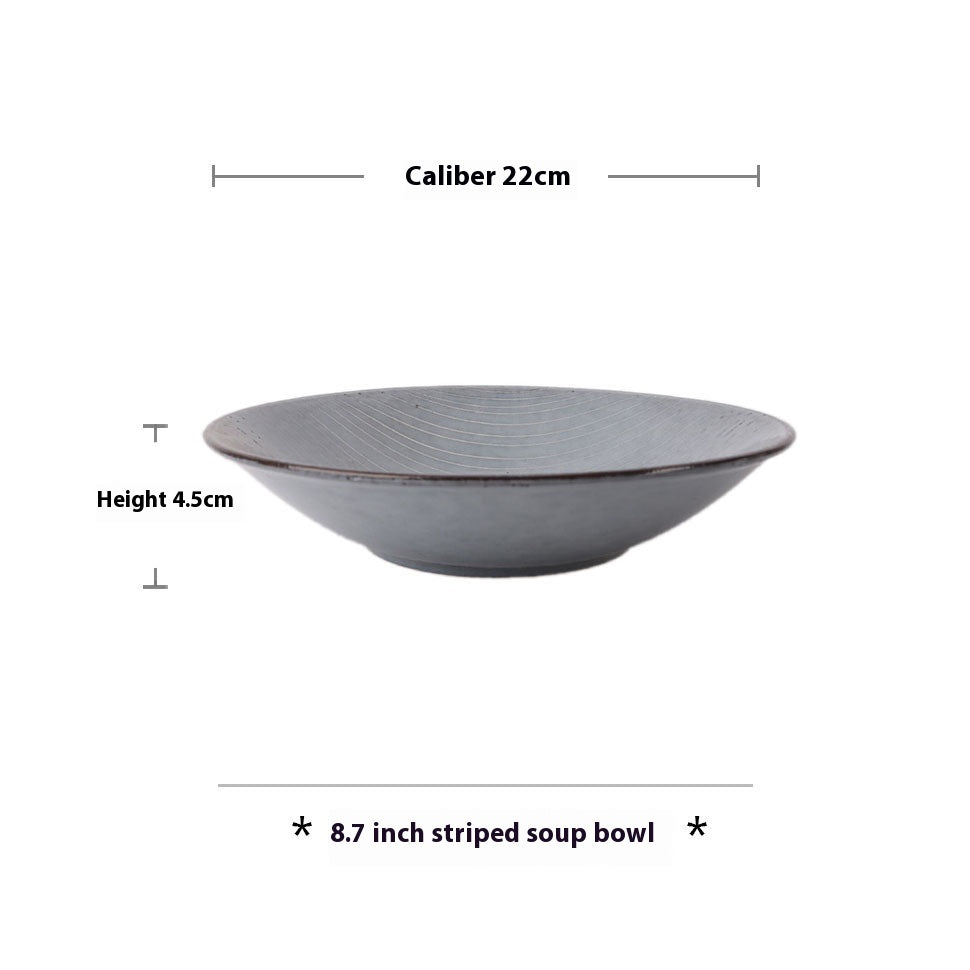 Creative Retro Ceramic Shaped Tableware Bowl Plate Dish - Heritage cosmetics and beauty care