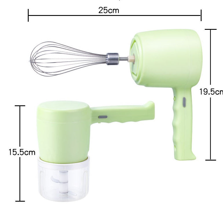 Blender 2 In 1 Multifunctional Electric Hand Mixer USB Planetary Handheld Mixer With Bowl Food Processors Chopper Beater Frother Heritage cosmetics and beauty care