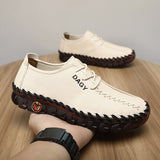 Women Loafers Shoes Soft Leather Flats - Heritage cosmetics and beauty care