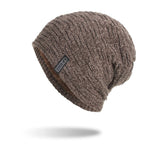 Fleece Horizontal And Vertical Pattern Cloth Hat - Heritage cosmetics and beauty care