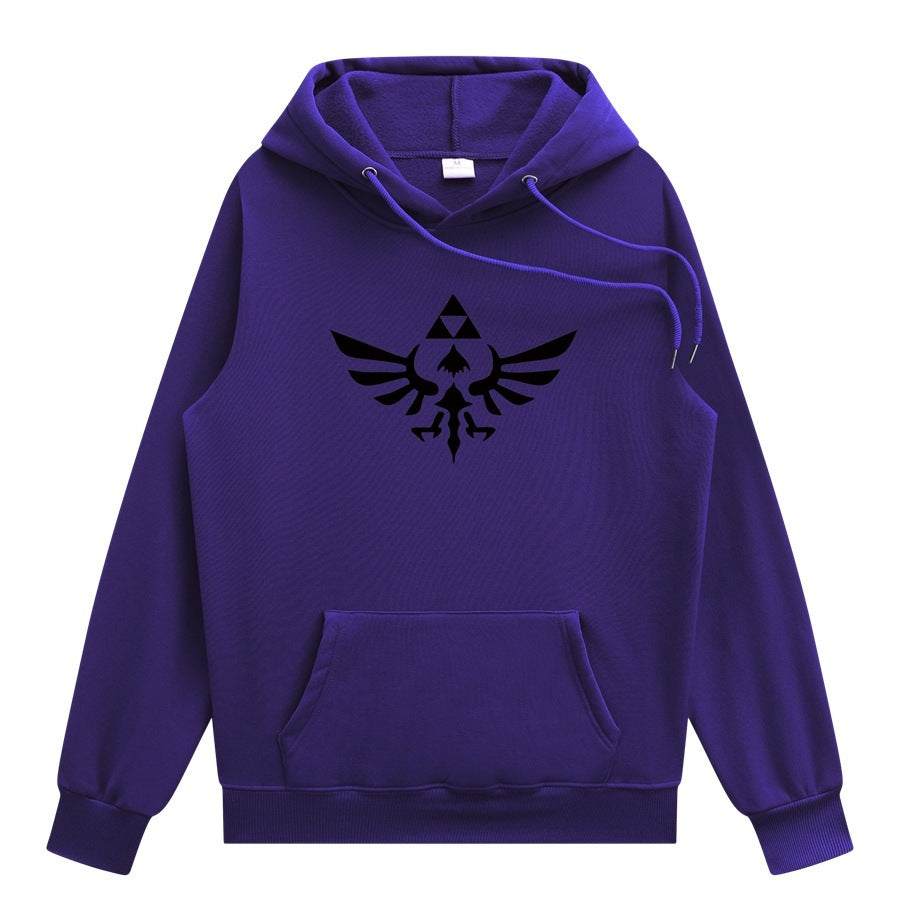 The Legend Of Zelda Legend Of Zelda Fleece Fashion Zipper Hoodies Sweater Heritage cosmetics and beauty care