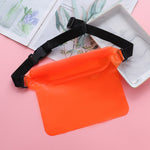 Three-layer Sealed Waterproof Waist Bag PVC - Heritage cosmetics and beauty care