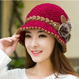 Knitted Hats For The Elderly Mother In Autumn And Winter - Heritage cosmetics and beauty care