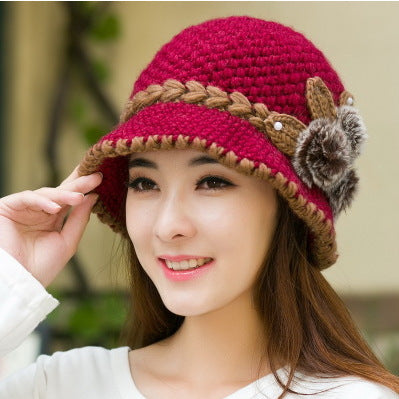 Knitted Hats For The Elderly Mother In Autumn And Winter - Heritage cosmetics and beauty care