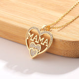 Simple Cold Style MOM Pendant Mother's Day MAMA Necklace - Heritage cosmetics and beauty care