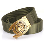 Automatic Buckle Outdoor Casual Breathable Belt - Heritage cosmetics and beauty care