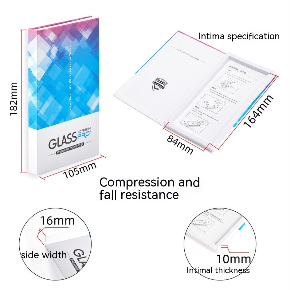 Tempered Glass Screen Protector For Mobile Phone Packing Box Heritage cosmetics and beauty care