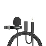 Compatible with Apple , Metal Lavalier One-point Two-amplifier Microphone Mini Live Recording Collar Clip Earphone Microphone Heritage cosmetics and beauty care