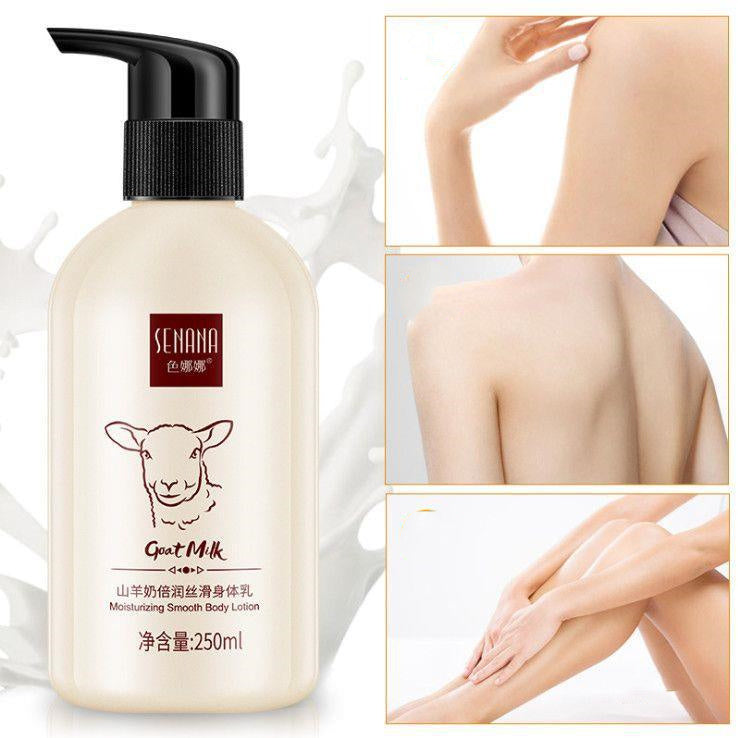 Goat's Milk Body Lotion Hydrating Moisturizing Peeling Chicken Skin - Heritage cosmetics and beauty care