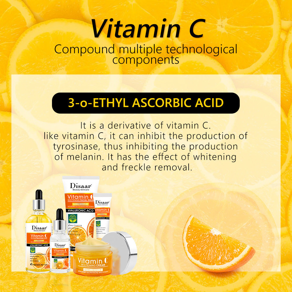 Vitamin C Skin Care Product Set Hydrating, Moisturizing And Brightening - Heritage cosmetics and beauty care